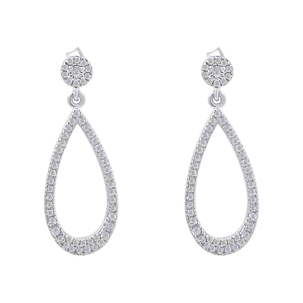 Diamond Dangle Earrings ER21131A